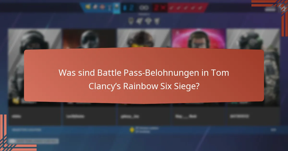 Welche thematischen Gegenstände kann ich durch den Battle Pass verdienen?