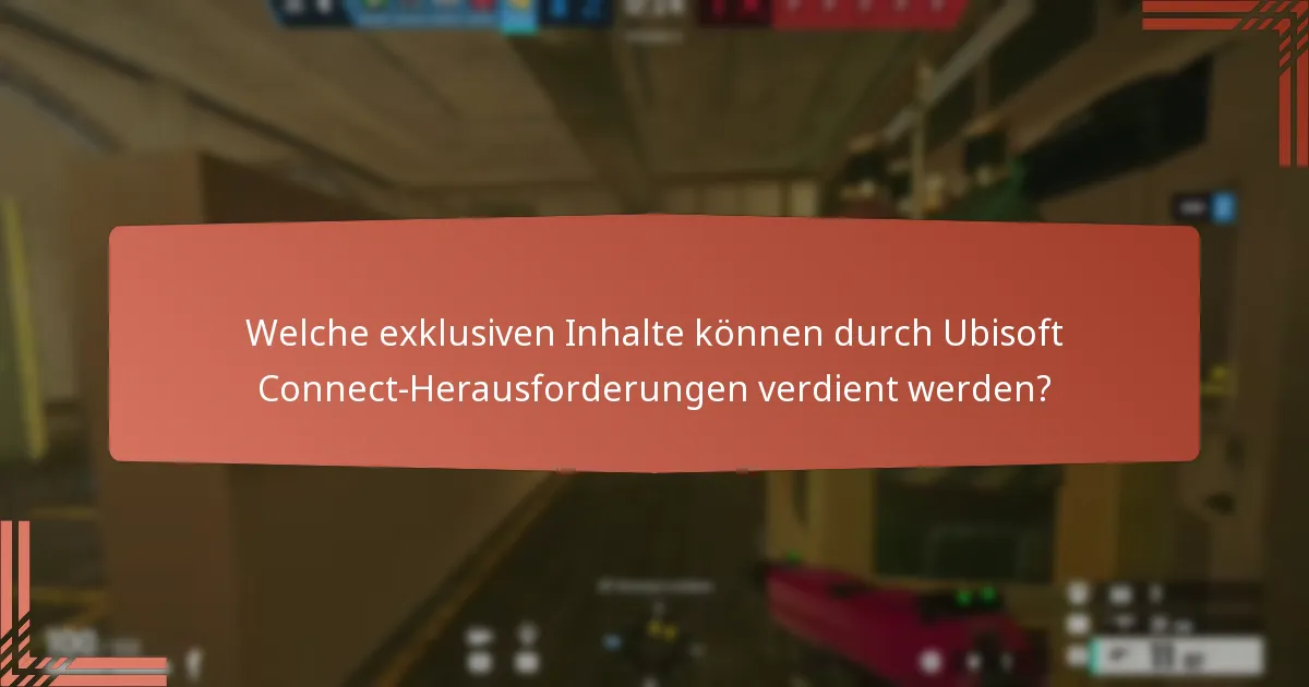 Welche Gameplay-Elemente sind als Belohnungen in Ubisoft Connect verfügbar?